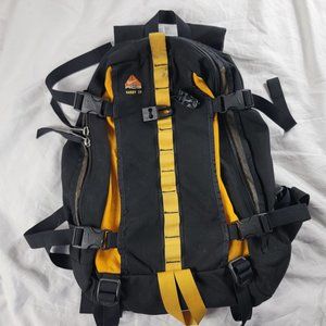 Nike ACG Karst 25 Black Yellow Hiking Mountaineering Backpacks Camping Outdoors